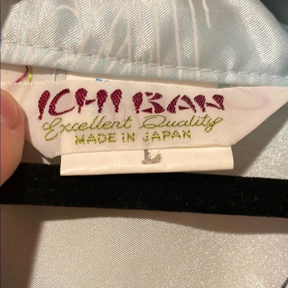 NWOT Authentic Ichiban Floral Satin Kimono Robe - Picture 2 of 7